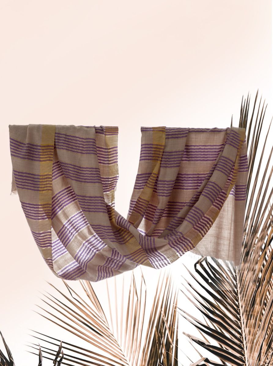 Pashmina Scarf-Finest of Cashmere Wool, Luxurious Fibre Two